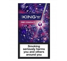  Сигареты The King Compact Pop Berry (Кинг Компакт Кнопка Ягоды)