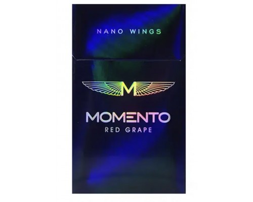 Купить Сигареты Momento Nano Wings Red Grape (Моменто Нано Виноград)